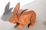 Autre Lapin papier origami 