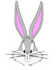 Bugs Bunny violet