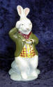 Lapin en faience